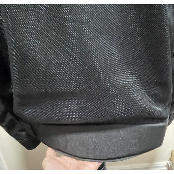 Noru Kuki Durable Mesh Motorcycle Riding Jacket Mens Large Black Padded EUC - Picture 5 of 14